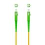 Cable de Fibra Óptica G657A2 Nanocable 10.20.0030/ LSZH/ 30m/ Amarillo