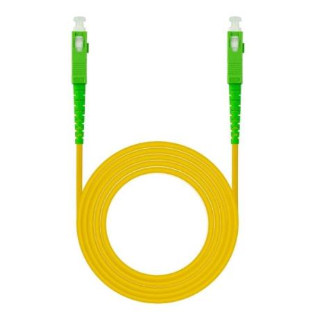 Cable de Fibra Óptica G657A2 Nanocable 10.20.0040/ LSZH/ 40m/ Amarillo