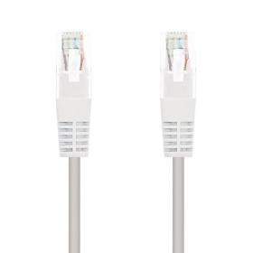 Cable de Red RJ45 UTP Nanocable 10.20.0101-W Cat.5e/ 1m/ Blanco