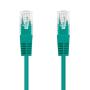 Cable de Red RJ45 UTP Nanocable 10.20.0400-GR/ Cat.6/ 50cm/ Verde