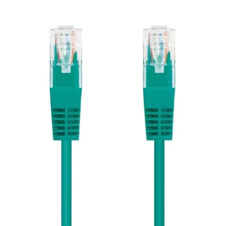 Cable de Red RJ45 UTP Nanocable 10.20.0400-L25-GR Cat.6/ 25cm/ Verde