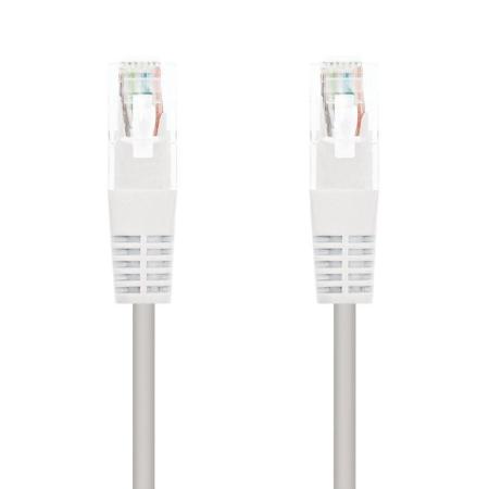 Cable de Red RJ45 UTP Nanocable 10.20.0400-L25-W Cat.6/ 25cm/ Blanco