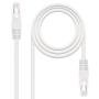 Cable de Red RJ45 UTP Nanocable 10.20.0400-L30 Cat.6/ 30cm/ Blanco