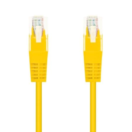 Cable de Red RJ45 UTP Nanocable 10.20.0400-Y Cat.6/ 50cm/ Amarillo