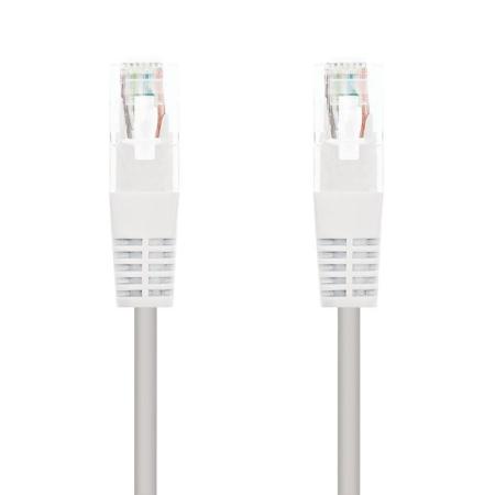 Cable de Red RJ45 UTP Nanocable 10.20.0403-W Cat.6/ 3m/ Blanco