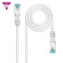 Cable de Red RJ45 SFTP Nanocable 10.20.1700-L25-W Cat.7/ LSZH/ 25cm/ Blanco