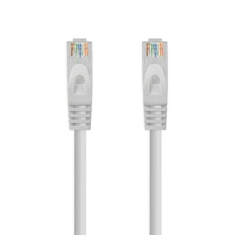 Cable de Red RJ45 UTP Nanocable 10.20.1810 Cat.6/ 10m/ Gris