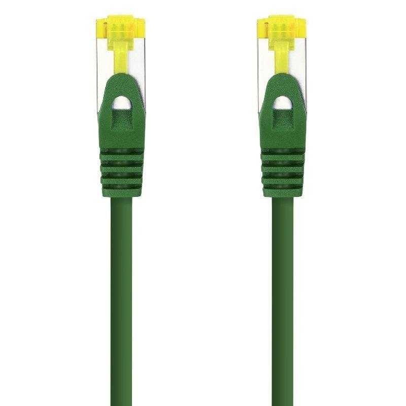 Cable de Red RJ45 SFTP Nanocable 10.20.1900-L25-GR Cat.6A/ LSZH/ 25cm/ Verde