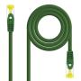 Cable de Red RJ45 SFTP Nanocable 10.20.1900-L25-GR Cat.6A/ LSZH/ 25cm/ Verde