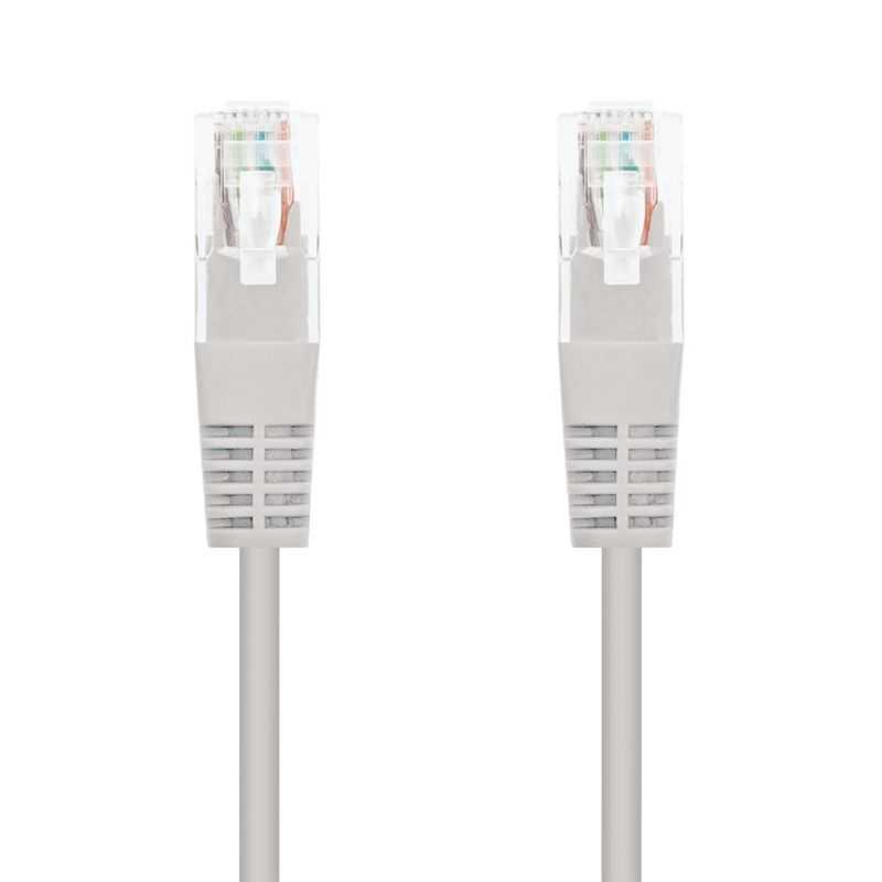 Cable de Red RJ45 UTP Nanocable 10.20.0405 Cat.6/ 5m/ Gris