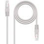 Cable de Red RJ45 UTP Nanocable 10.20.0405 Cat.6/ 5m/ Gris