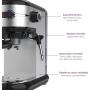 Cafetera Expreso Grunkel CAFPRESOH-20/ 1450W/ 20 Bares