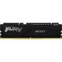 Memoria RAM Kingston FURY Beast 16GB/ DDR5/ 6400MHz/ 1.4V/ CL32/ DIMM