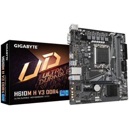 Placa Base Gigabyte H610M H V3 DDR4 Socket 1700/ Micro ATX