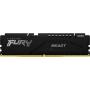 Memoria RAM Kingston FURY Beast 32GB/ DDR5/ 5200 MHz/ 1.25V/ CL40/ DIMM