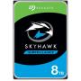 Disco Duro Seagate SkyHawk Surveillance 8TB/ 3.5'/ SATA III/ 256MB