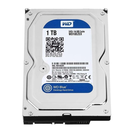 Disco Duro Western Digital Caviar Blue 1TB/ 3.5'/ SATA III/ 64MB