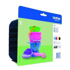 Cartucho de Tinta Original Brother LC-221VALBP Multipack/ Cian/ Magenta/ Amarillo/ Negro