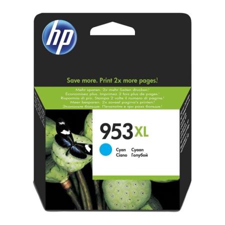 Cartucho de Tinta Original HP nº953 XL Alta Capacidad/ Cian