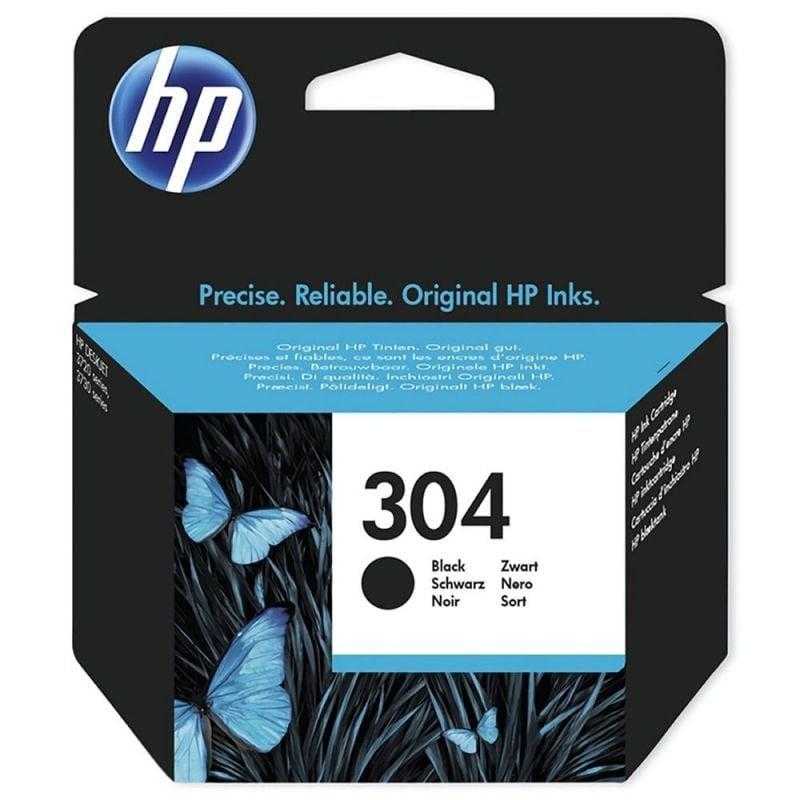 HP Cartucho de Tinta Original HP nº304/ Negro