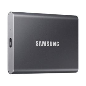 Disco Externo SSD Samsung Portable T7 4TB/ USB 3.2/ Gris