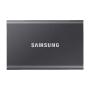 Disco Externo SSD Samsung Portable T7 4TB/ USB 3.2/ Gris