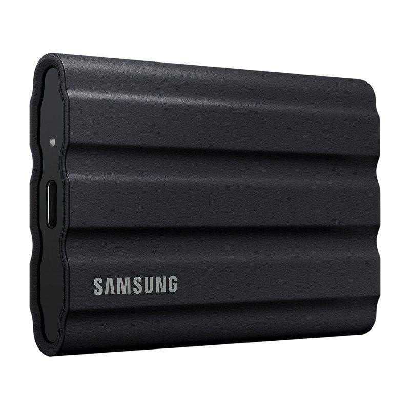 Samsung Disco Externo SSD Samsung Portable T7 Shield 2TB/ USB 3.2/ Negro