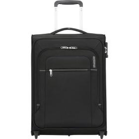 Maleta de Cabina American Tourister Crosstrack Upright 55cm/ 55x40x20cm/ 2 Ruedas/ Negra y Gris