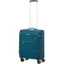 Maleta de Cabina American Tourister Crosstrack Spinner 55cm/ 55x40x20cm/ 4 Ruedas/ Marino y Naranja