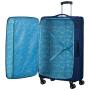 Maleta de Cabina American Tourister Sea Seeker Spinner 80cm/ 80x47.5x28.5cm/ 4 Ruedas/ Marino Combate