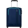 Maleta de Cabina American Tourister Sea Seeker Upright/ 45x36x20cm/ 2 Ruedas/ Marino Combate