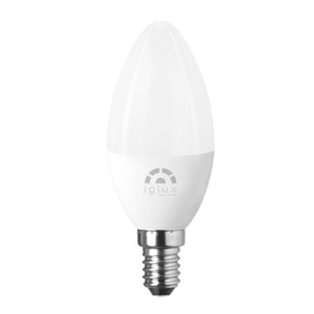 Bombilla Led Iglux XV-0514-F V2/ Casquillo E14/ 5W/ 450 Lúmenes/ 5500K