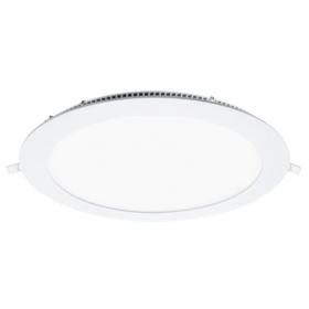 Downlight Iglux LS-102118-FB V2/ Circular/ Ø220 x 19mm/ Potencia 18W/ 1700 Lúmenes/ 6000ºK/ Blanco