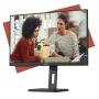 Monitor AOC 24E3QAF 23.8'/ Full HD/ Multimedia/ Regulable en altura/ Negro