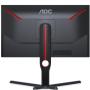 Monitor Gaming AOC 25G3ZM/BK 24.5'/ Full HD/ 0.5ms/ 240Hz/ VA/ Regulable en altura/ Negro y Rojo