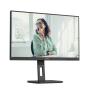 Monitor Profesional AOC Q27P3CV 27'/ QHD/ Multimedia/ Regulable en altura/ Negro