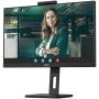 Monitor Profesional AOC Q27P3QW 27'/ QHD/ Webcam/ Multimedia/ Regulable en altura/ Negro