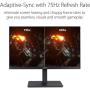 Monitor Asus VA27EQSB 27'/ Full HD/ Multimedia/ Regulable en altura/ Negro