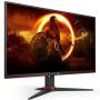 Monitor Gaming AOC 27G2SPAE/BK 27'/ Full HD/ 1ms/ 165Hz/ IPS/ Multimedia/ Negro y Rojo