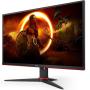 Monitor Gaming AOC 27G2SPAE/BK 27'/ Full HD/ 1ms/ 165Hz/ IPS/ Multimedia/ Negro y Rojo