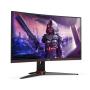 Monitor Gaming Curvo AOC C24G2AE 23.6'/ Full HD/ 1ms/ 165Hz/ VA/ Multimedia/ Negro