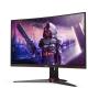 Monitor Gaming Curvo AOC C24G2AE 23.6'/ Full HD/ 1ms/ 165Hz/ VA/ Multimedia/ Negro