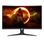 Monitor Gaming Curvo AOC C27G2ZE/BK 27'/ Full HD/ 1ms/ 240Hz/ VA/ Negro y Rojo