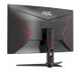 Monitor Gaming Curvo AOC C27G2ZE/BK 27'/ Full HD/ 1ms/ 240Hz/ VA/ Negro y Rojo