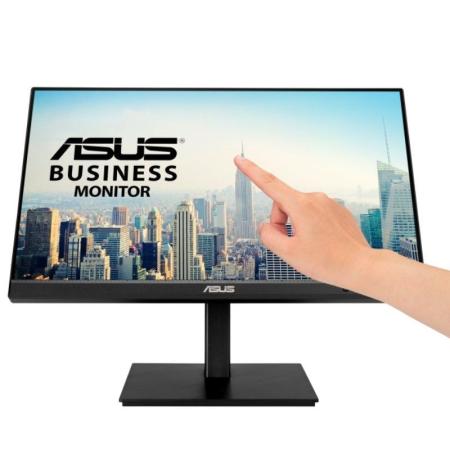 Monitor Profesional Táctil Asus BE24ECSBT 23.8'/ Full HD/ Multimedia/ Regulable en altura/ Negro