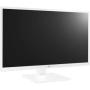 Monitor Profesional LG 24BK55YP-W 23.8'/ Full HD/ Multimedia/ Regulable en altura/ Blanco