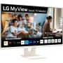 Smart Monitor LG MyView 32SR50F-W 31.5'/ Full HD/ Smart TV/ Multimedia/ Blanco