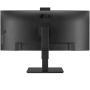 Monitor Profesional Ultrapanorámico Curvo LG 34BQ77QC-B 34'/ WQHD/ Webcam/ Multimedia/ Regulable en altura/ Negro