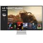 Smart Monitor LG 43SQ700S-W 42.5'/ 4K/ Smart TV/ Multimedia/ Blanco