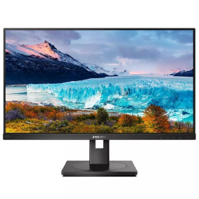 Monitor Profesional Philips S-Line 242S1AE 23.8'/ Full HD/ Multimedia/ Regulable en altura/Negro